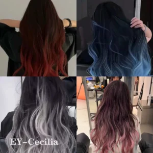 Hair perm & color