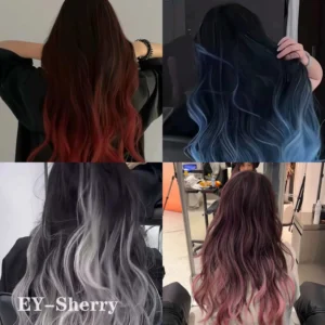 Hair perm & color